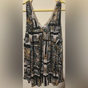 Living Doll Long Sleeve, No Shoulder Blouse 1X